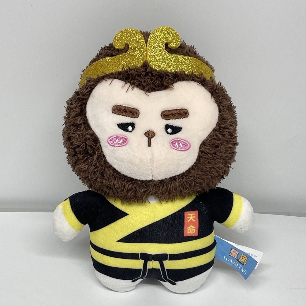 Black Myth Wukong Monkey King Game Figure Plush Doll Stuffed Toy Collection